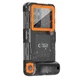 Водонепроникний чохол Tech-Protect IPX8 Universal Diving Waterproof Case Black Orange (5906302310234) - зображення 1