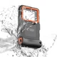 Водонепроникний чохол Tech-Protect IPX8 Universal Diving Waterproof Case Black Orange (5906302310234) - зображення 2