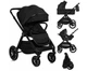 Универсальная коляска 3 в 1 Lionelo LAYLA 3IN1 BLACK ONYX - изображение 6