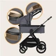 Универсальная коляска 3 в 1 Lionelo LAYLA 3IN1 GREY STONE - изображение 6
