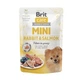 Влажный корм Brit Care Mini для собак из филе кролика и лосося в соусе 85 г (8595602560332) - изображение 4