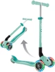 Самокат Globber Primo Foldable Lights колеса з підсвіткою до 50 кг 3+ М'ятний (432-206-3) - зображення 9
