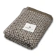 Рушник махровий Lasa Home Shibori 50x100 біло-коричневий - зображення 1