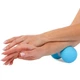 Мяч массажный двойной для мфр и самомассажа Zelart Duoball 0728 размер 14х6,5 см Blue - изображение 4
