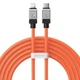 Кабель Baseus CoolPlay Series Fast Charging Cable Type-C to Lightning 20W 2m CAKW000107 Orange - изображение 1