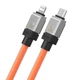 Кабель Baseus CoolPlay Series Fast Charging Cable Type-C to Lightning 20W 2m CAKW000107 Orange - изображение 3