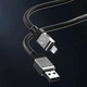 Кабель Baseus CoolPlay Series Fast Charging Cable Type-C to Lightning 20W 1m CAKW000001 Black - изображение 4