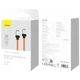 Кабель Baseus CoolPlay Series Fast Charging Cable Type-C to Lightning 20W 2m CAKW000107 Orange - изображение 5