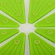 Диск здоров'я масажний з магнітами SP-Sport 0902 діаметр 30см White-Green - зображення 4