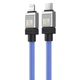 Кабель Baseus CoolPlay Series Fast Charging Cable Type-C to Lightning 20W 2m CAKW000103 Blue - изображение 3