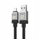 Кабель Baseus CoolPlay Series Fast Charging Cable USB to Lightning 2.4A 2m CAKW000501 Black - изображение 3