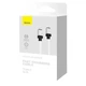 Кабель Baseus CoolPlay Series Fast Charging Cable Type-C to Lightning 20W 1m CAKW000002 White - изображение 5