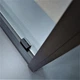 Душова кабіна DUSEL DSL191B+195B Black Matt 1200*800 двері розсувні, профіль чорний, скло прозоре - зображення 6