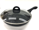 Сковородка с крышкой с мраморным покрытием Benson 28 см, высота 5.2 см BN 0057088 - изображение 3