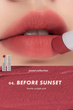 Стійка матова помада для губ Rom&nd Zero Matte Lipstick No.04 Before Sunset, 3 г - зображення 2