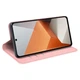 Чохол Taba Retro-Skin для Xiaomi Redmi 13 книжка з візитівкою шкіра PU рожевий - зображення 5