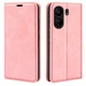 Чохол Taba Retro-Skin для Xiaomi Poco C65 книжка шкіра PU з візитницею рожевий - зображення 1