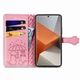 Чехол Embossed Cat and Dog для Xiaomi Redmi Note 13 Pro Plus 5G книжка кожа PU с визитницей розовый - изображение 2