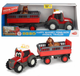 Traktor z przyczepą Dickie Toys ABC Massey Ferguson Animal Trailer (4006333074622) - obraz 1