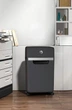 Уничтожитель документов шредер HP Pro Shredder 16MC A4 80g х16 листов 2x15 30л Black (2816) - изображение 7