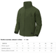 Куртка Helikon-Tex Gunfighter SharkSkin Taiga Green 3XL - изображение 2