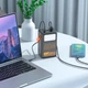 УМБ Павербанк Внешний аккумулятор Hoco J110A 60000mAh| 65W/5A,с быстрой зарядкой, фонариком|Black/Orange - изображение 2