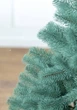 Искусственная новогодняя елка литая Президентская 2.50 м из пластика пышная елка с металлической подставкой долговечная мягкая елка премиум для дома Голубой - изображение 8