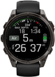 Inteligentny zegarek Garmin Fenix 8 47mm GPS AMOLED Sapphire Carbon Grey Band Black (010-02904-21) - obraz 4