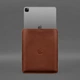 Шкіряний чохол-футляр BN для iPad Pro 12,9, світло-коричневий - изображение 5