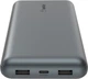 Портативное зарядное устройство Power Bank Belkin BPB011BTGY 10000мАч, 15Вт, 2хUSB-A/USB-C, серый - изображение 3