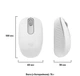 Мышь беспроводная Logitech M196 Off White (910-007460) - изображение 3