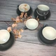 Чашка 175 мл, сіра матова з блюдцем, Color Tea, GenWare 322118MG - зображення 2