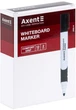 Набір маркерів для сухостираємих дошок Axent Comfort Grip 2 мм круглих Синіх 12 шт (2552-02-A)  - зображення 3