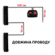 Автомобильный Led ДХО ФСО стробоскоп красно синего цвета 12-24 вольта 16,5 см (2 шт) - изображение 7