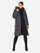 Куртка зимняя длинная женская Braggart 76547 42 (XXS) Графитовая (br2000001590256) - изображение 7