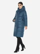 Куртка зимняя длинная женская Braggart 76547 40 (3XS) Бирюзовая (br2000001590157) - изображение 8