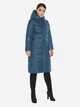 Куртка зимняя длинная женская Braggart 76547 40 (3XS) Бирюзовая (br2000001590157) - изображение 10