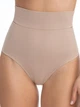 Коригуючі стрінги з високою талією FarmaCell Bodyshaper Пудрові для утяжки живота M (600) - зображення 1