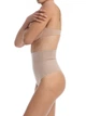 Коригуючі стрінги з високою талією FarmaCell Bodyshaper Пудрові для утяжки живота M (600) - зображення 2