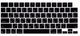 Накладка силікон на клавіатуру для Apple MacBook Pro 16" A2485 (2021) USA (013282) (black) - зображення 2