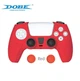 Защитный силиконовый чехол Dobe TP5-0559 Red для геймпада Sony DualSense (PS5) + накладки на стики [455862884] - изображение 2