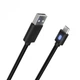 Плетеный зарядный кабель DOBE TY-0803B (3М) Type-C с LED индикатором заряда для геймпадов Sony DualSense PS5 / Xbox Series X|S / Pro Controller [455862934] - изображение 11