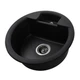 Кухонне миття граніт Bretta Econ Alaska Black Metallic - зображення 2