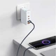 Кабель на 1,2м. USB to Type-C Crystal Shine 100W 5A Purple, Baseus для зарядки, передачи данных (CAJY000405) - изображение 4
