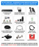 Комплект IP відеонагляду Hiseeu 4мп POE на 1 поворотную камеру + PoE реєстратор + кабель - зображення 2