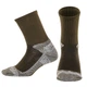 Термоноски мужские высокие Zelart Tactical 59047 (хлопок, полиэстер, спандекс, 40-45, оливковый) - изображение 1