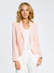 Піджак подовжений жіночий Made Of Emotion M030 S Пудровий (5902041106336) - зображення 1