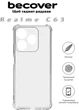 Чехол для смартфона Realme C63 BeCover Anti-Shock Transparent (BC_712225) - изображение 3