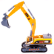 Іграшка Hipo Excavator 18 см жовтий (5902447029062) - зображення 6