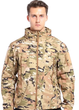 Куртка водонепроницаемая SOFTSHELL с флисом Solve Multicam KT6000806 размер 2XL - изображение 1